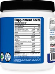 Nutricost Pre-Workout Complex Powder (Blue Raspberry) 30 Serivings