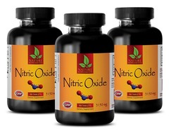 Fat Burner – NITRIC OXIDE 3150mg – amino acids energy – muscle gain – 3 Bottles