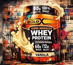 Body Fortress Super Advanced Whey Protein Powder, Vanilla – 2lb