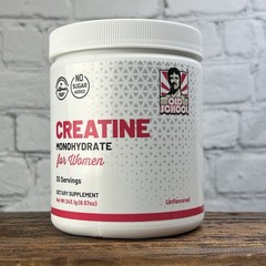 Old School Creatine Monohydrate Powder for Women Unflavored 8.57oz