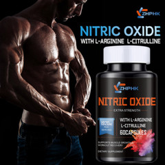 Nitric Oxide Booster Supplement w/L-Arginine 3000mg Premium Workout Muscle Pump
