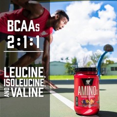 Amino X Muscle Recovery Powder – BCAAs, 10g Amino Acids, Keto Friendly, Zero Sug