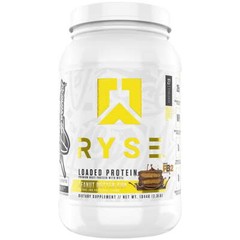 RYSE Loaded Premium Whey Protein Powder with MCTs – Peanut Butter Cup 2.3 lbs