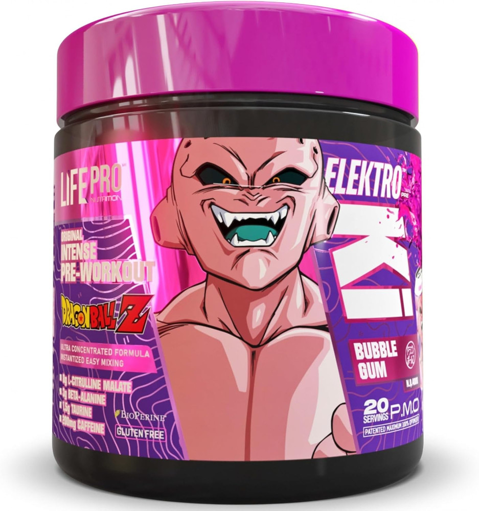 Life Pro Elektro Ki Dragon Ball Z Limited Edition 400G – Potente Preentreno Insp