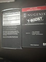 # Nugenix [T-Boost] Free Test. Boosting Formula, 84 Caps – EXP. 03/2026 Lot Of 2