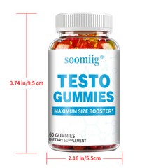 Testo Gummies Support Testosterone Booster Maximum Strength Male Enhancement