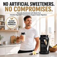 Whey Protein Isolate Vanilla Zero Carb Sugar Free Protein Powder 2 Pack