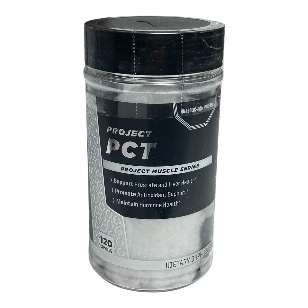 ANABOLIC WARFARE PROJECT PCT Prostate Liver Antioxidant Hormone Health 120 Caps