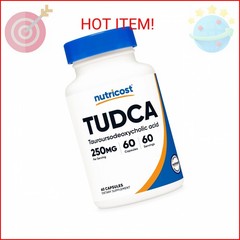 Nutricost Tudca 250mg, 60 Capsules (Tauroursodeoxycholic Acid) – Premium Quality
