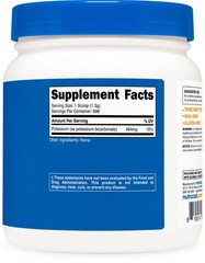 Nutricost Potassium Bicarbonate (2 LB) – 1.3G Per Serving, Non-GMO, Gluten Free