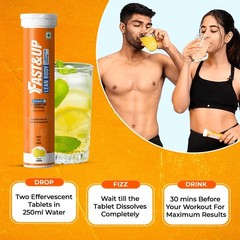 Fast&Up L Carnitine 2000mg Effervescent Orange 20 Tabs