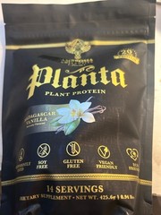 Ambrosia Collective Planta Plant Protein Madagascar Vanilla Vegan 14 Servings