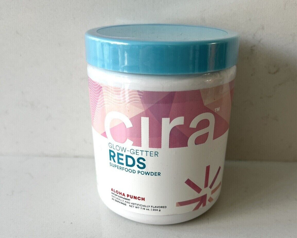 CIRA Glow Better REDS Superfood Powder – Aloha Punch – 30 Servings – NEW SEALED