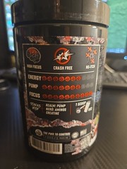 Klout Karma Pre Workout, Arctic Cherry , 20 Servings Exp: 08/2027