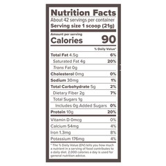 Primal Fuel Chocolate Coconut Whey Protein Powder, Gluten and Soy Free, 1.94 …