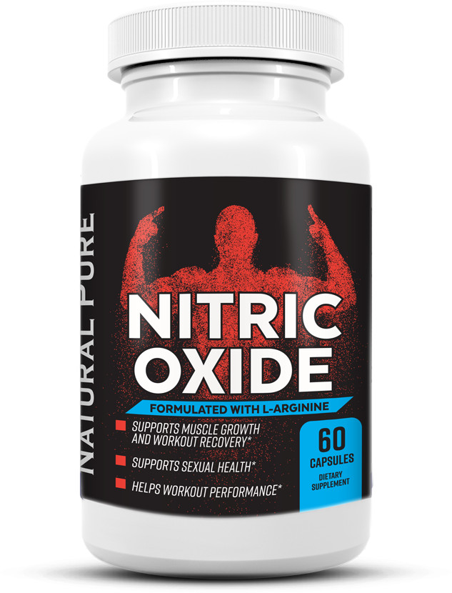 Nitric Oxide Booster Supplement L-Arginine Premium Workout Muscle Pump