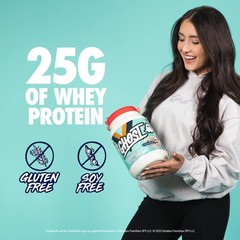 GHOST Whey Protein Powder, Cinnabon 2LB, 25G of Protein Cinnamon Roll Flavo…