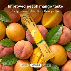 Selenium Electrolytes Powder Packets – Multivitamin Peach Mango 20 Pack Hydra…