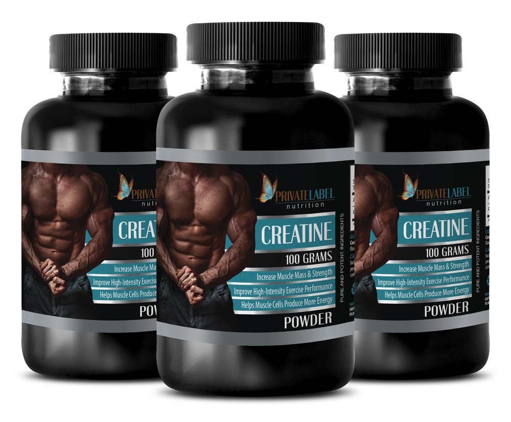 Extreme Muscle Growth – CREATINE POWDER 100g – Fat Burner Weight Loss 3B