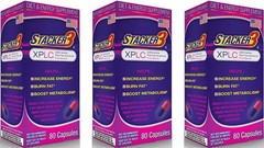 Brand New Stacker 3 XPLC 80 Capsules/Bottle (Lot of 3X Bottles) =240 Capsules
