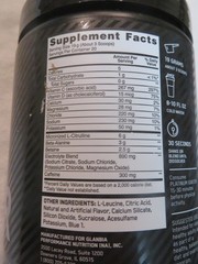 Optimum Nutrition Platinum Igniter 13.4 Oz 20 Servings Blue Raspberry Freeze