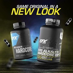 EFX KRE ALKALYN HARDCORE Creatine Energy Fat Loss Caffeine VALUE SIZE 180 Caps