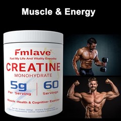 2 pack Creatine Monohydrate 300g (10.6 oz) , Micronized Pure Powder -120Servings