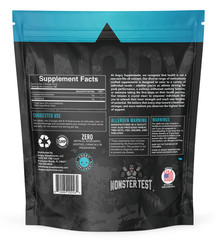 Angry Supplements CREA-GLUTA Creatine + Glutamine Powder Mens Muscle, 200 Servs