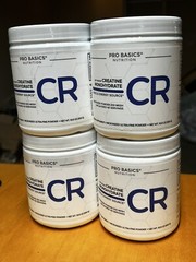 (Lot of 4)Micronized Creatine Monohydrate Powder 10.6oz Unflavored Best by 11/24