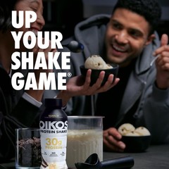Oikos 30g Protein Shake, Mocha Latte, Shelf Stable, High 3 Fl Oz (Pack of 4)