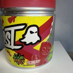 GHOST Legend Pre-Workout Powder w/ Caffeine – Sour Patch Kids Redberry 22.8 oz