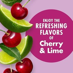 Energy Energy Drink 8 fl. oz. Can Pack of 24 (8 Fl Oz) Zero Sugar Cherry Lime