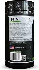 Sascha FIT 9 Fitness Fat Loss pills | Weight Loss Supplements-Vegan-120 Caps