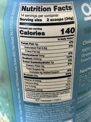 OWYN Only What You Need Plant-Based Protein , Smooth Vanilla, 1.05 lbs