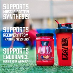 Amino X Muscle Recovery & Endurance Powder, BCAAs, 10 Grams of Amino Acids, K…