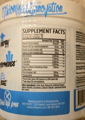 VMI Sports KXR SPORT Preworkout 8oz Size (30 Serv) BLue Shark Gum BEST BY 11/26