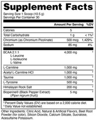 Bucked Up Racked Blood Raz | Intra Workout 10.15 Ounce (Pack of 1),