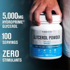 Jacked Factory Glycerol Pump Powder – Cell Volume 100 Servings (Pack of 1)