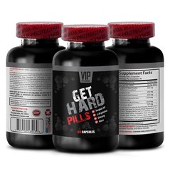 Lifestyle Vitality – GET HARD PILLS – Active Wellness 3 Bottles 180 Caps