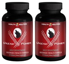Male Enlargement Pills – UNLEASH V POWER – Male Stamina Enhancement 2 Bottles