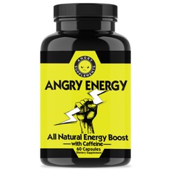 Angry Supplement Angry Energy Booster Caffeine + Monster Test Nitric Oxide 2pk