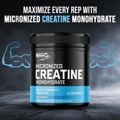 5g Micronized Creatine Monohydrate – Ultra-Pure, Easy-Mix Formula | 60 Servings