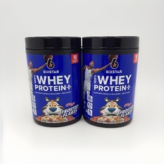 2X SIXSTAR 100% WHEY PROTEIN PLUS FROSTED FLAKES 1.81 LBS EA EXP 01/2027+