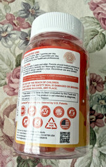 Toddler 2-3 & Kids Vitamin D3 K2 + Algae Calcium Filled Gummies, 1000 IU / 2000