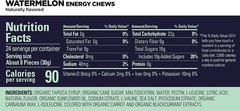 GU Energy Chews, Variety Pack Gummies with 1 Count (12 bags), Assorted