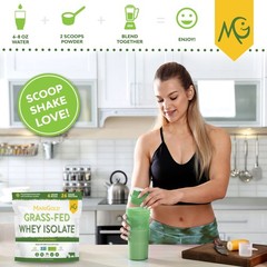 MariGold Grassfed Whey Isolate Protein Powder – 2.05 Pound (Pack of 1)