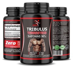 TRIBULUS TERRESTRIS 96% SAPONINS EXTRACT MUSCLE WORKOUT SUPPLEMENTS 120 Capsules