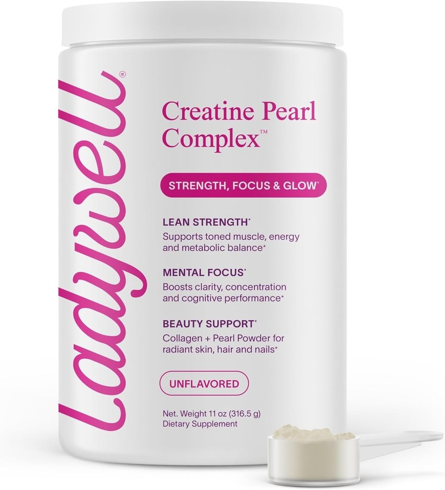 5g Creatine Monohydrate Beauty Supplement for Women + 5g Collagen & Pearl Powder