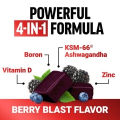 Force Factor Test X180 Testosterone Support For Men Clinically Studied Ksm-66