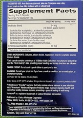 Trunature ADVANCED DIGESTIVE PROBIOTIC 100 Capsules